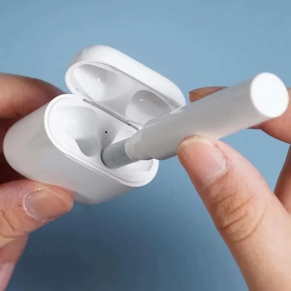 2-in-1 Earphone Cleaning Kit for AirPods Pro & 3 - Brush & Pen Tools for Headphones & Earbuds