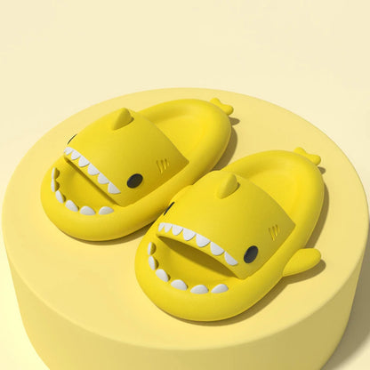 Kids Shark Slippers - Non-slip Cartoon Sandals for Boys & Girls - Comfortable Home & Beach Slides
