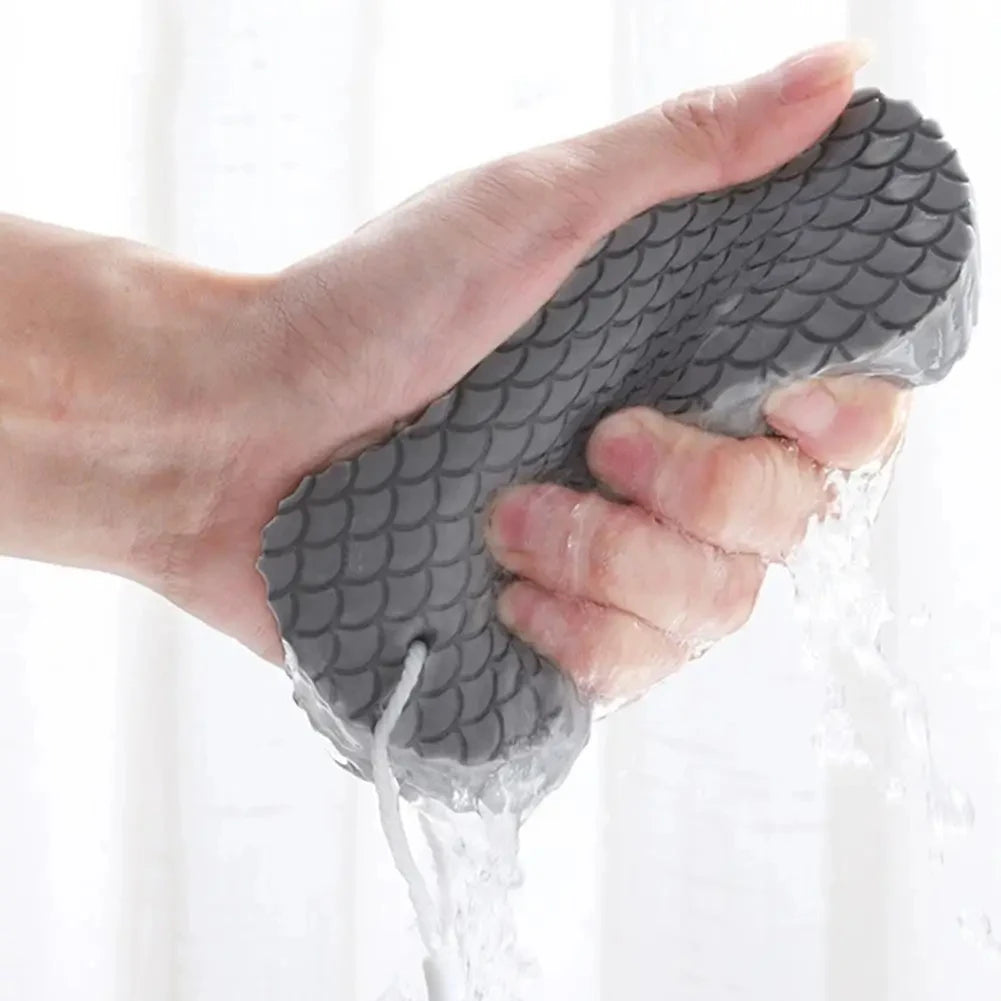 3D Magic Exfoliating Bath Sponge for Kids - Gentle Dead Skin Remover & Shower Massager