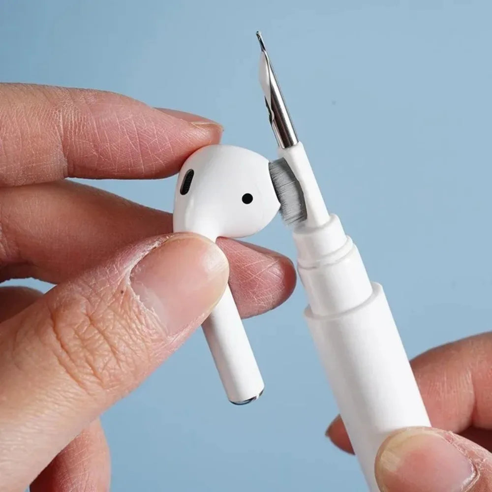 2-in-1 Earphone Cleaning Kit for AirPods Pro & 3 - Brush & Pen Tools for Headphones & Earbuds