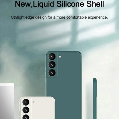 Luxury Liquid Silicone Case for Samsung Galaxy S25, S24, S20, S21, S22, S23, Note 20, A71, A52, A51, A41