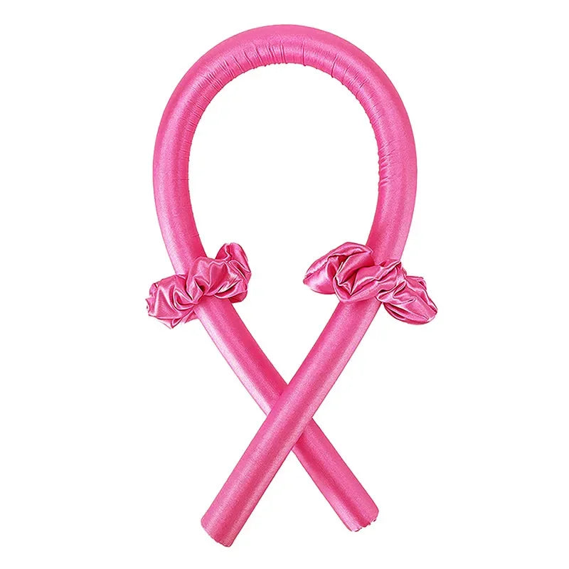 Heatless Silk Curling Rod Headband for Effortless Curls - Ideal for Sleepovers, Travel & Lazy Hair Days