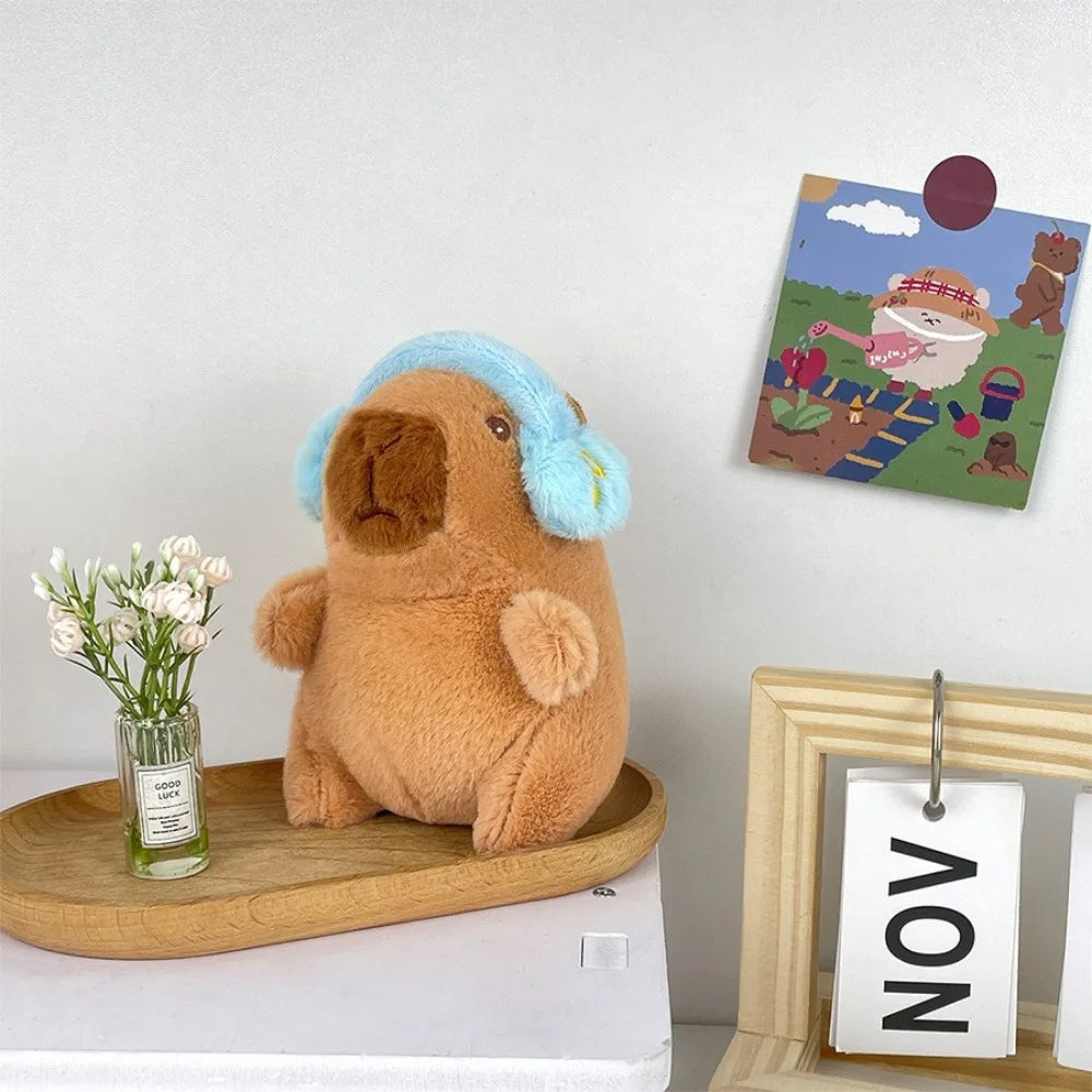 Cute Capybara Plush Toy with Wings - Small Stuffed Animal for Kids' Birthdays and Parties