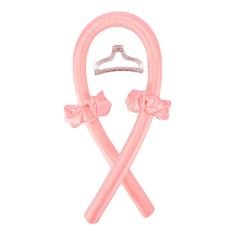 Heatless Silk Curling Rod Headband for Effortless Curls - Ideal for Sleepovers, Travel & Lazy Hair Days