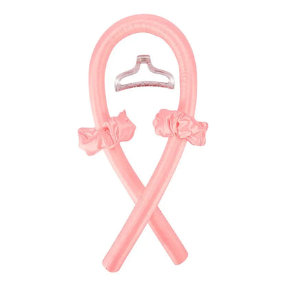 Heatless Silk Curling Rod Headband for Effortless Curls - Ideal for Sleepovers, Travel & Lazy Hair Days