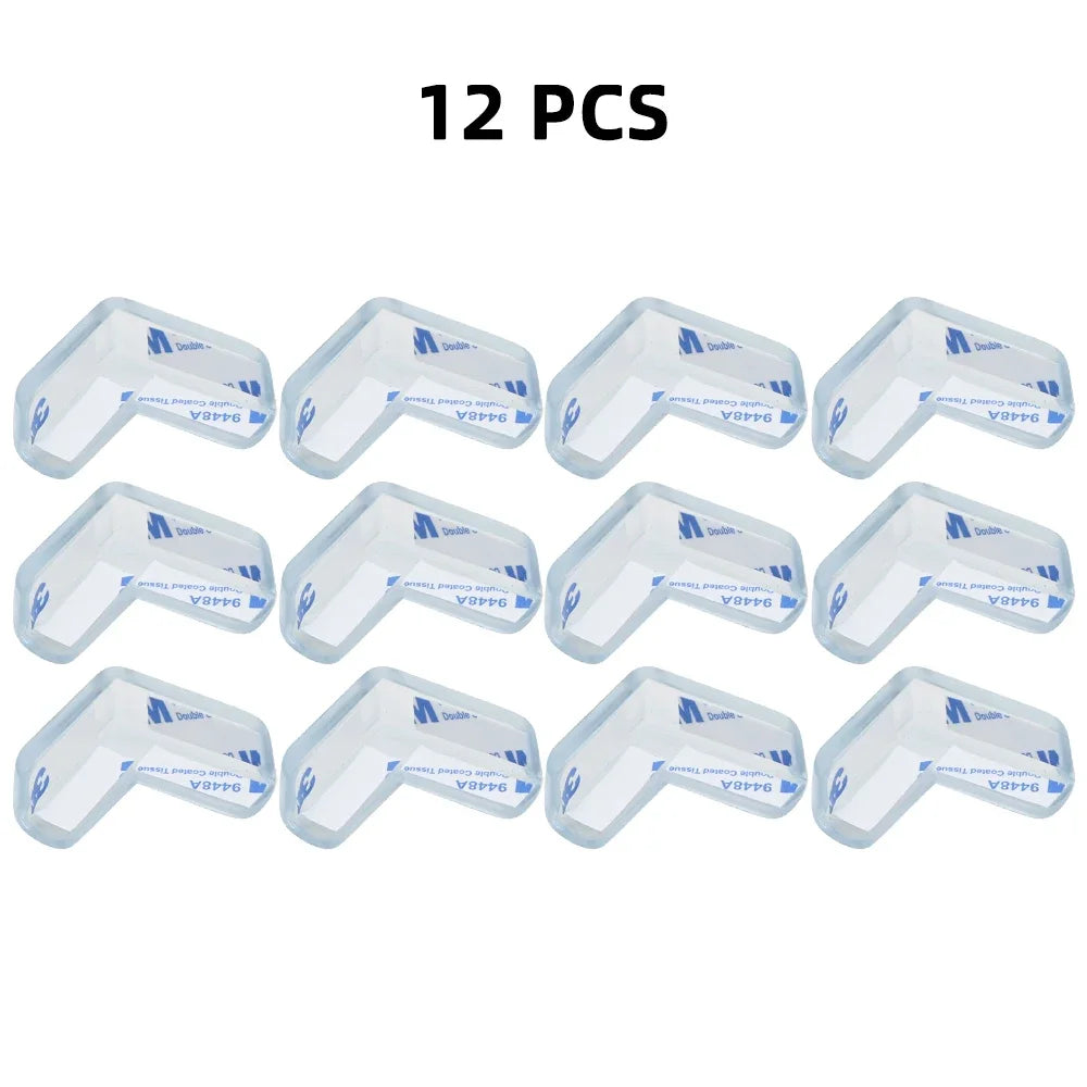 Baby Corner Protectors - Silicone Edge Guards for Safe Homes, Clear Furniture Bumpers for Child Safety